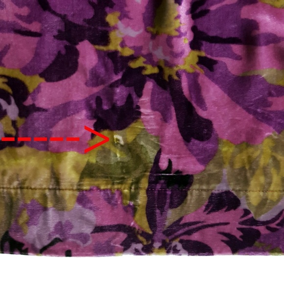 Free People Womens Mesh and Velvet Floral Dress - Picture 8 of 8